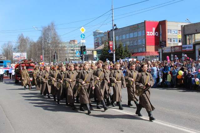В Архангельске прошло шествие «Бессмертного полка»