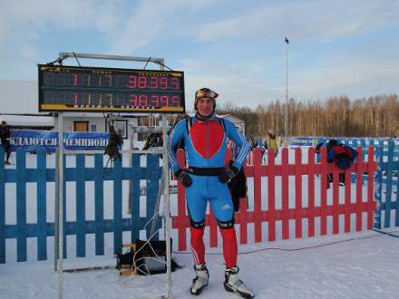 Северодвинец Алексей Шемякин стал чемпионом Северо-Запада по лыжным гонкам