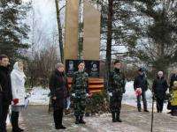 В Шенкурске появился памятник павшим в локальных конфликтах