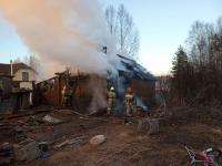 При пожаре в Сольвычегодске погибли два мальчика