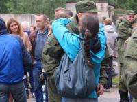 150 призывников отправились сегодня из Архангельска для прохождения срочной службы