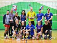 В Архангельске на минувших выходных прошел волейбольный микст-турнир 