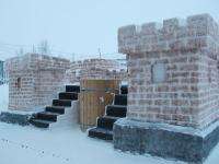 В Архангельске построили крепость-купель