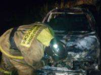 В Архангельске ночью опять горел автомобиль