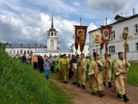 В посёлке Ясный Пинежского района началось возведение храма в честь иконы Божией Матери «Грузинская»