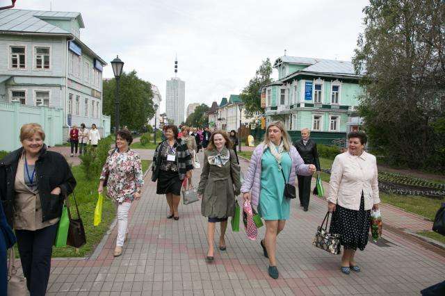 Участники форума-встречи конкурса "Города для детей" в Архангельске