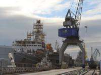 В Северодвинске новый морской транспорт вооружения готовится к ходовым испытаниям
