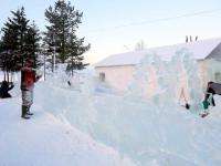 В Архангельске открывается резиденция Снеговика и снежная баня