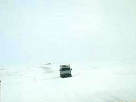 Возобновилось движение грузовых и полноприводных машин по зимнику Нарьян-Мар – Усинск