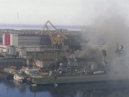 На заводе «Звездочка» в Северодвинске произошел пожар на атомной подлодке