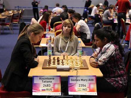 Архангельская шахматистка Татьяна Косинцева пробилась во второй тур чемпионата мира