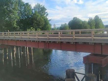 Движение по новому мосту через реку Кянда в Онежском районе планируется запустить 24 июня