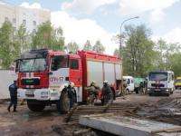 Архангельские пожарные провели учения в областной больнице
