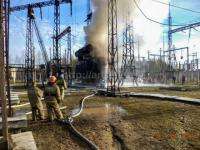 В результате пожара Савинский остался без электричества