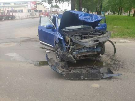 В Коряжме в дорожной аварии пострадали три человека