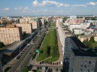 На перекрестке Воскресенской и Чумбарова-Лучинского ведутся дорожные работы
