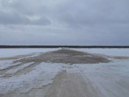 Переправа Мезень — Каменка закрыта из-за подъёма уровня воды