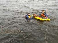 Северодвинские спасатели проводят учебно-тренировочные занятия на воде