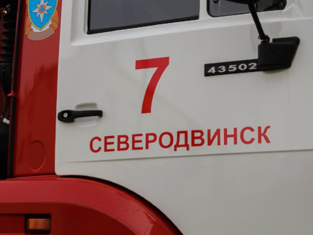 В Северодвинске сотрудники МЧС спасли 36 человек от пожара в коммунальной квартире