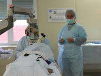 В обновленном оперблоке областной офтальмологии состоялась первая операция