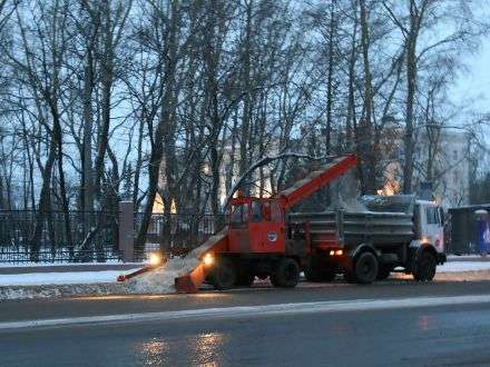 Мэрия Архангельска: Уборка снега осуществляется в усиленном режиме