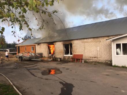 В Няндоме произошёл пожар в квартире, переоборудованной в сауну