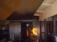 В Котласском районе дотла сгорел дом