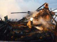 В Архангельске на Варавино утром сгорел частный дом