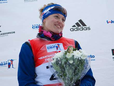 Екатерина Зубова — серебряный призёр чемпионата России по биатлону