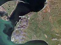 Роскосмос показал спутниковые снимки Архангельска и Новой Земли
