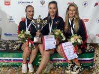 Архангельские теннисистки заняли третье место на командном чемпионате России