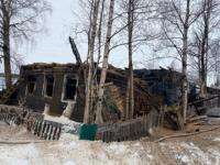 В сгоревшем доме на севере Архангельска обнаружили тело мужчины