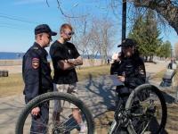Рейд «Велосипед» провели в Архангельске стражи порядка