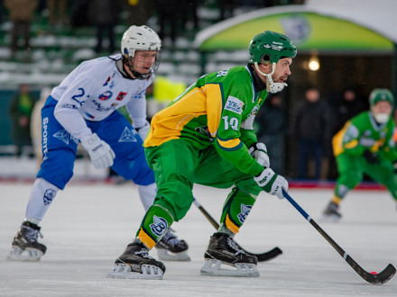 В Архангельске состоится матч за бронзовые медали чемпионата России по хоккею с мячом