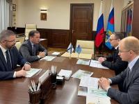 Глава Поморья встретился с первым замом министра транспорта РФ