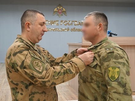 Росгвардейцам – участникам СВО в Архангельске вручены государственные награды
