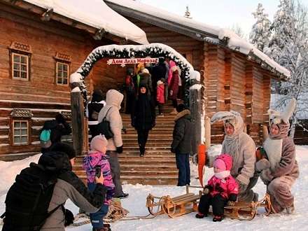 Дом Попова в Малых Карелах станет домом Деда Мороза