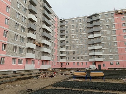 «Розовый дом» готовятся ввести в эксплуатацию в Архангельске