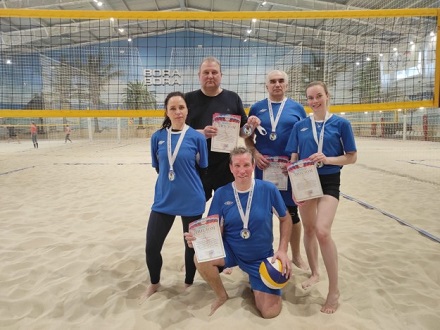 Северодвинцы завоевали бронзу на спартакиаде по пляжному волейболу