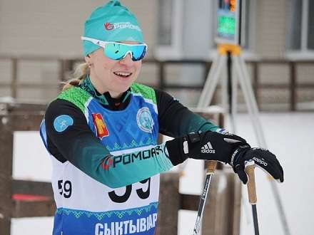Лыжница Поморья победила на всероссийских соревнованиях в Мурманске
