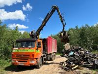 31-тонную свалку вывез «ЭкоИнтегратор» с территории заброшенного завода под Новодвинском