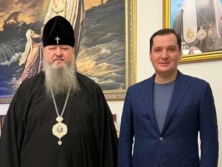 Рождество в Поморье отметилось встречей губернатора с митрополитом