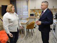 Экс-мэр Северодвинска посетил центр помощи детям