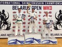 Спортсмены Архангельска успешно выступили на Belarus Open WKO