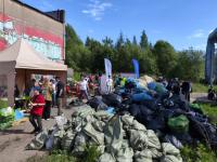 580 кг пластика и 840 кг стекла поехали на переработку после «Чистых игр» в Архангельске